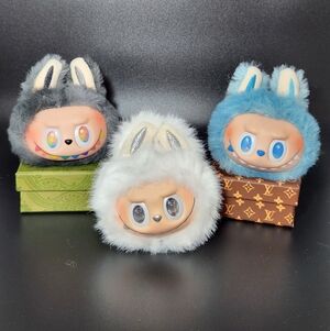 Labubu Head Pendant Bag Charm